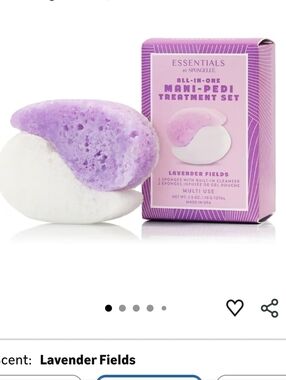 Spongelle Essentials Lavender Fields Mani/Pedi Buffer